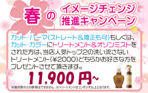 春のイメージチェンジ推進キャンペーン