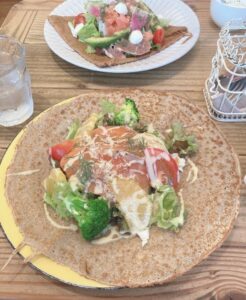 ガレットとクレープ